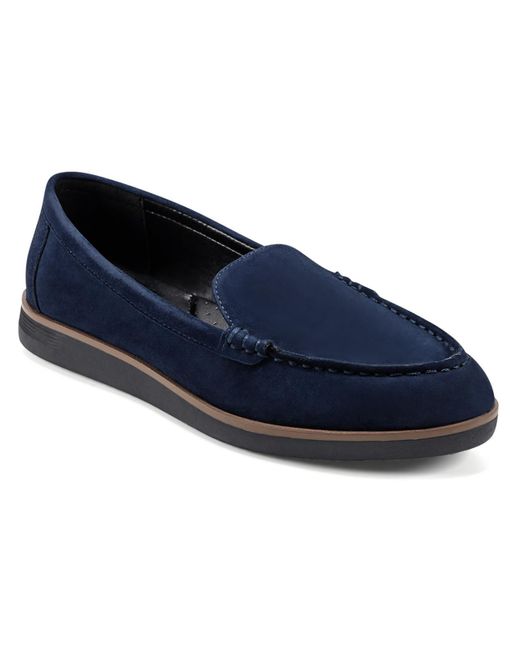 Easy Spirit Blue Laceless Loafers