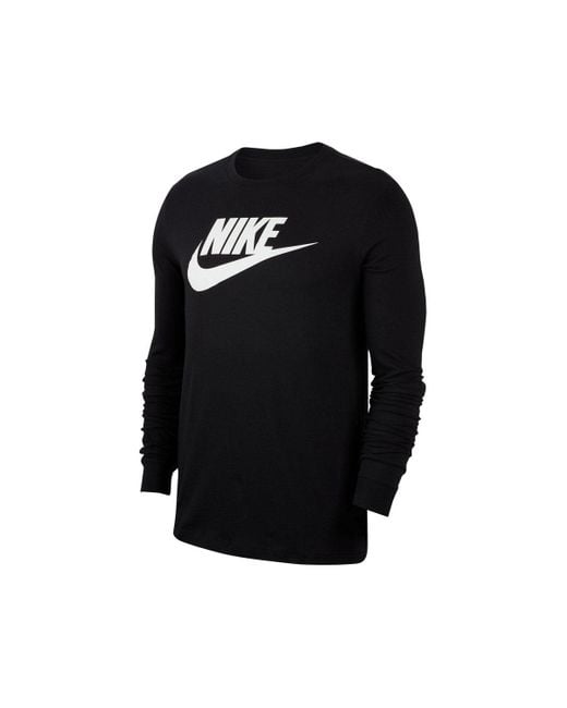 Nike Sportswear Long Sleeve T Shirt_Black for men