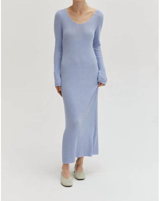 Crescent Blue Joline Maxi Dress