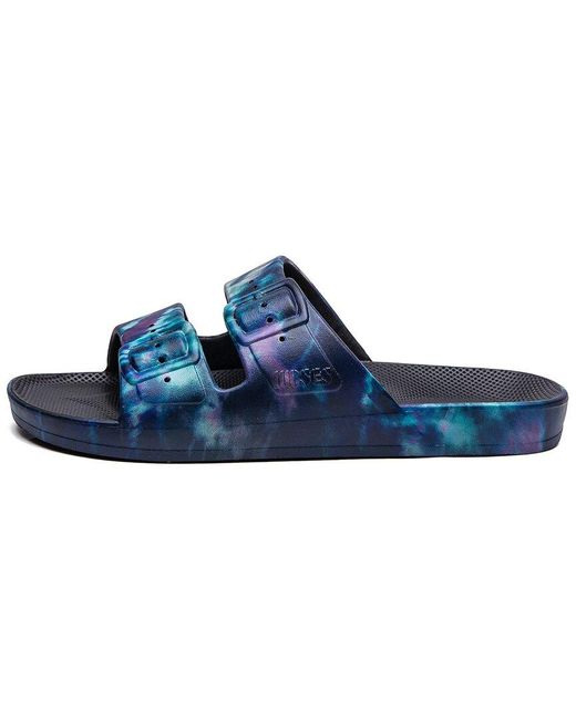 FREEDOM MOSES Blue Two Band Sandal