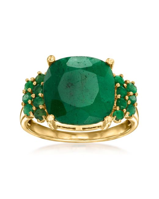 Ross-Simons Green Emerald Ring
