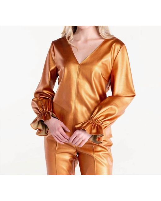 S'Edge Orange Murphy Top