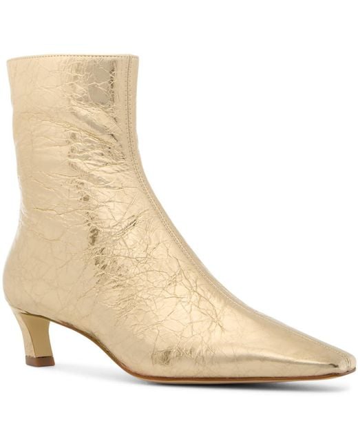 MICHAEL Michael Kors Women's Natural Crackle Made Ankle Boots