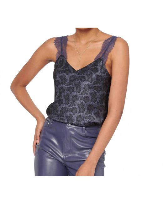 Cami NYC Blue Marlo Cami Top
