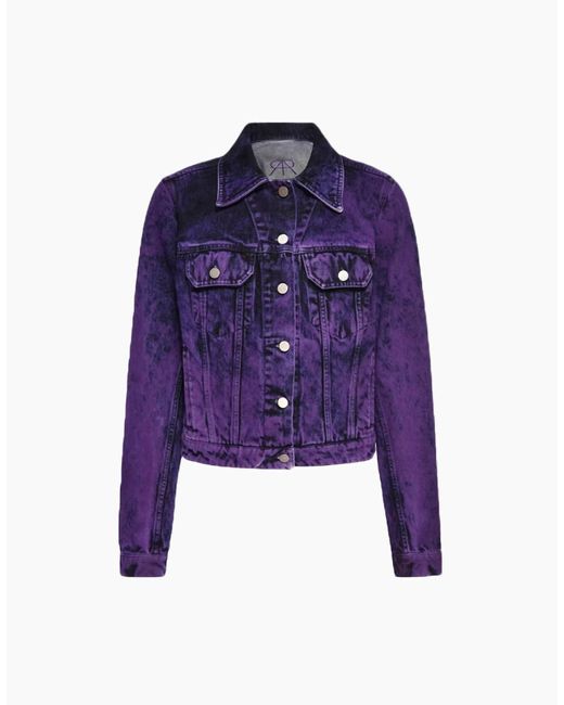 RTA Purple Jean Jacket