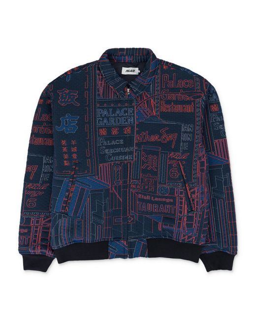 Palace Blue Downtown Jacket for men