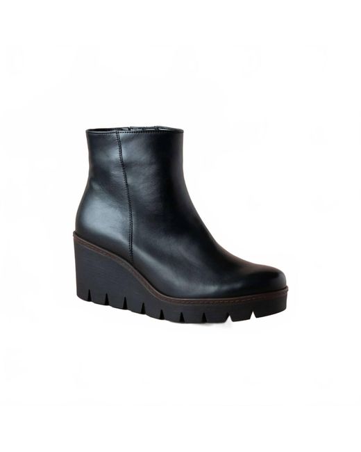 Gabor Blue Wedge Boots