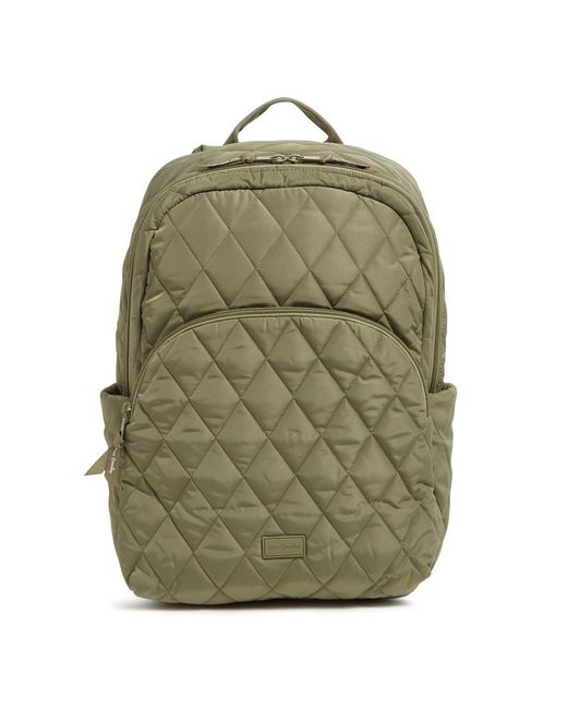 Vera Bradley Green Essential Large Backpack