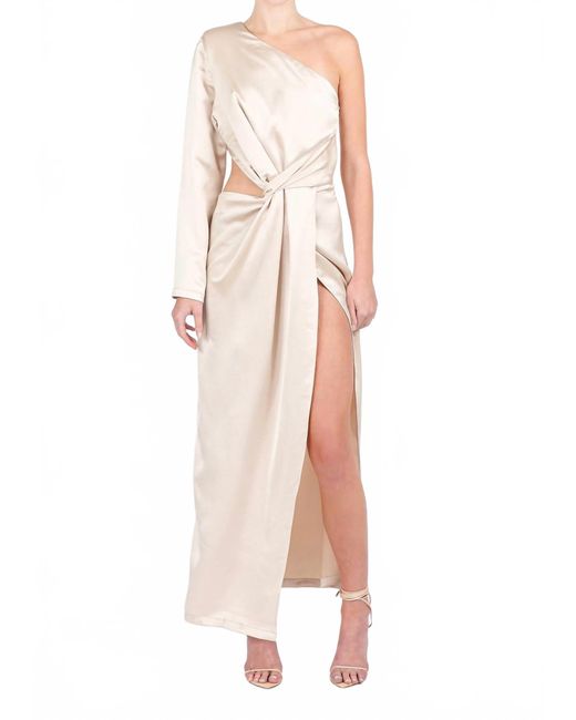 NonChalant Label White Darina Midi Dress