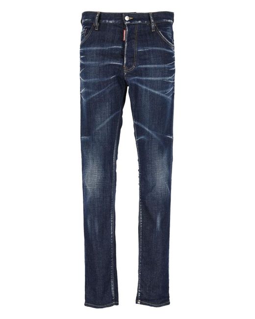 DSquared² Blue Cotton Jeans For for men