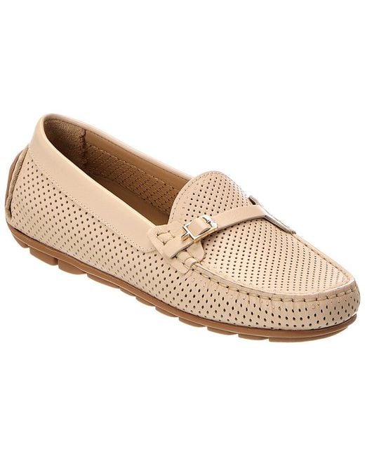 Baldinini Natural Leather Loafer