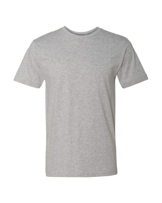 L.A.T Gray Fine Jersey Tee for men