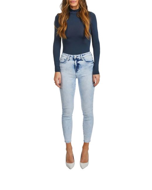 L'Agence Blue Margot Skinny Jeans