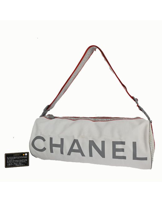 Chanel Metallic Sport Line Synthetic Shoulder Bag (pre-owned)