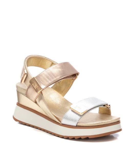 Xti Metallic Open Sandals