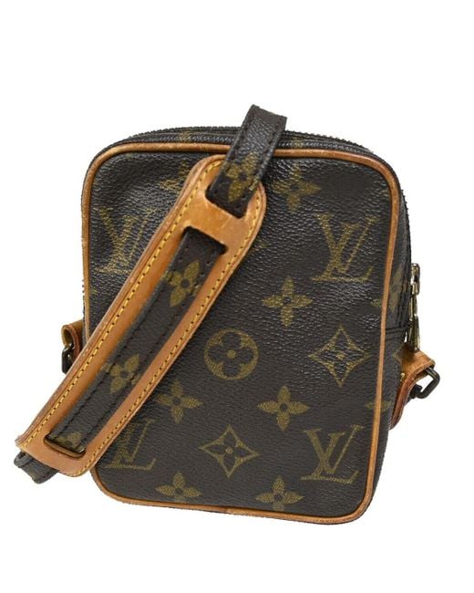 Louis Vuitton Brown Danube Plated Shoulder Bag (pre-owned)
