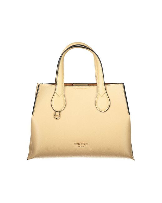 Twinset Natural Twinset Polyurethane Bag