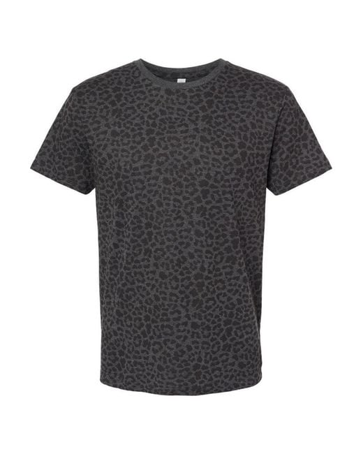 L.A.T Black Fine Jersey Tee for men