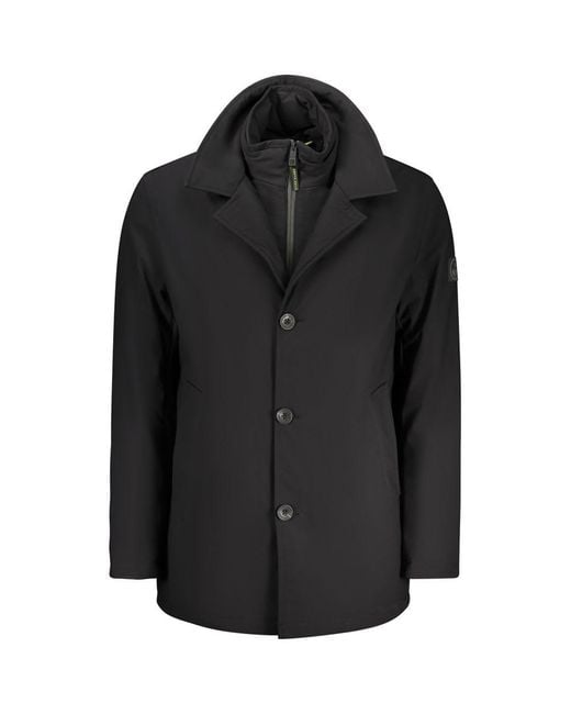 North Sails Black Polyester Jacket for men