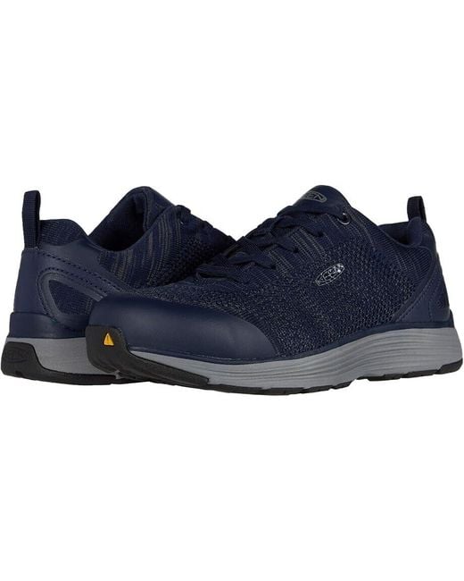 Keen Blue Sparta 1023213 Aluminum Safety Toe Work Shoes Eee3403 for men