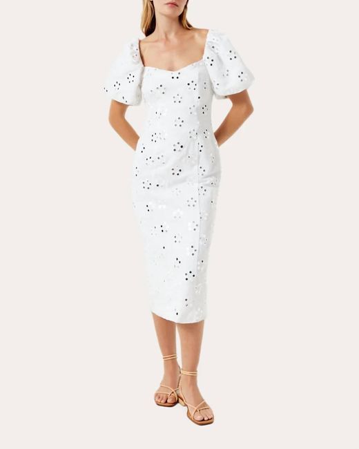 RHODE White Ellis Dress
