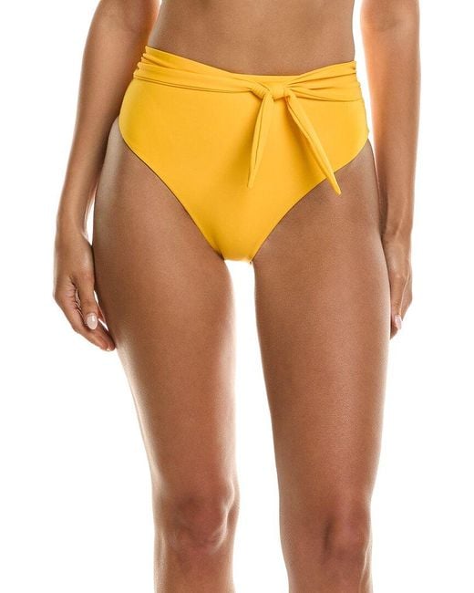 Mara Hoffman Orange Goldie Bikini Bottom