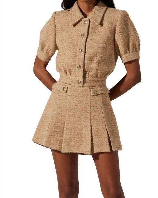 Astr Natural Bronwyn Jacket
