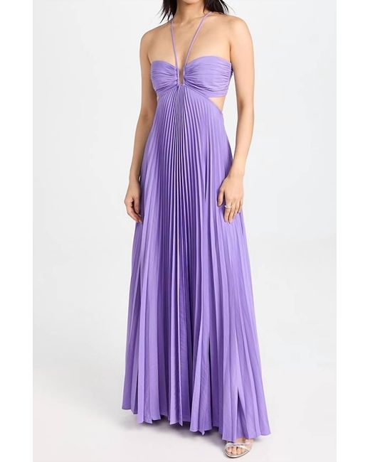 A.L.C. Purple Moira Dress