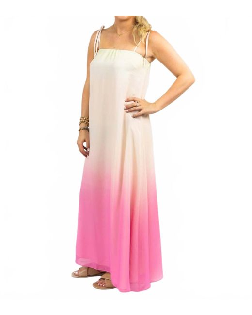 dropped waist dress white White Cotton Drop Waist Maxi Dress - Halter Dresses