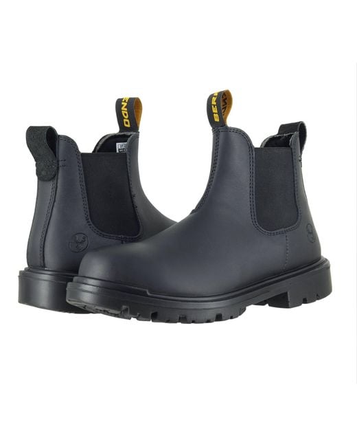 Berrendo Blue Pull-On Work Boots for men