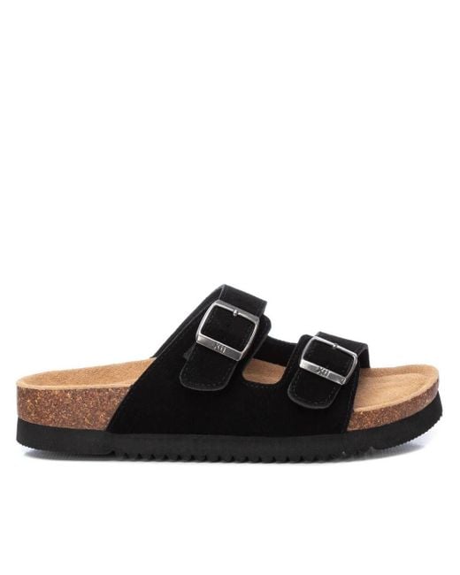 Xti Black Sandals