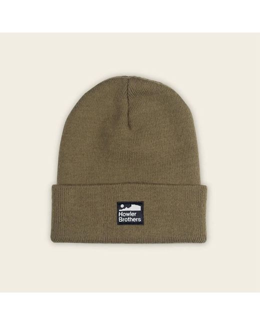 Howler Brothers Green Command Beanie for men