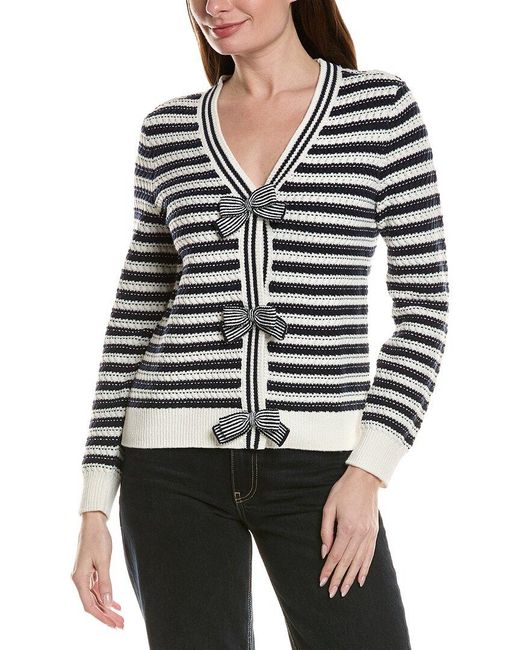 Cece Blue Ribbon Sweater