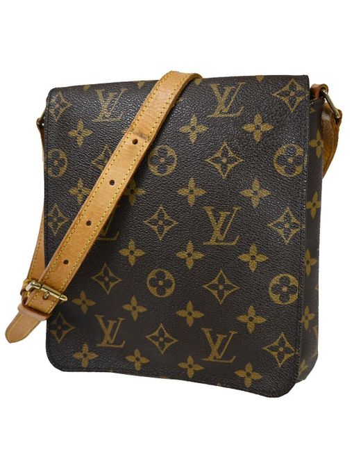 Louis Vuitton Black Musette Salsa Canvas Shoulder Bag (pre-owned)