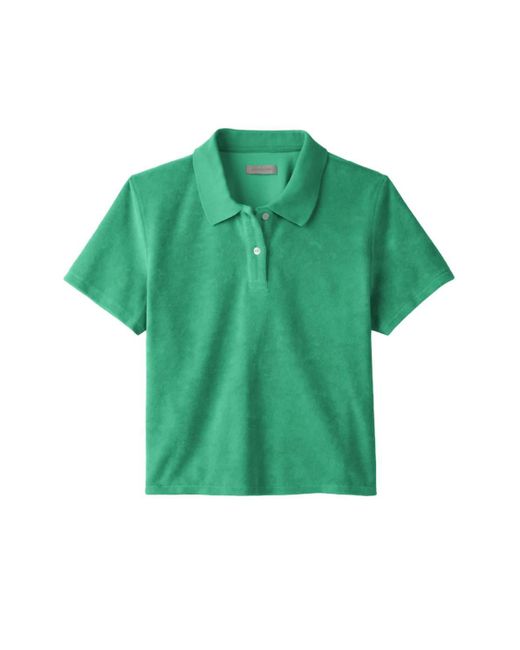 Outerknown Green Rewind Polo Shirt