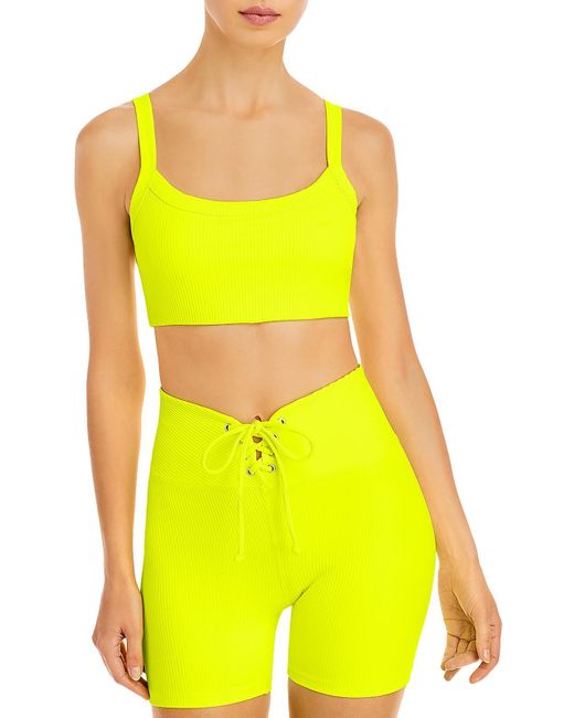 Year Of Ours Yellow Bralette 2.0 Fitness Yoga Sports Bra