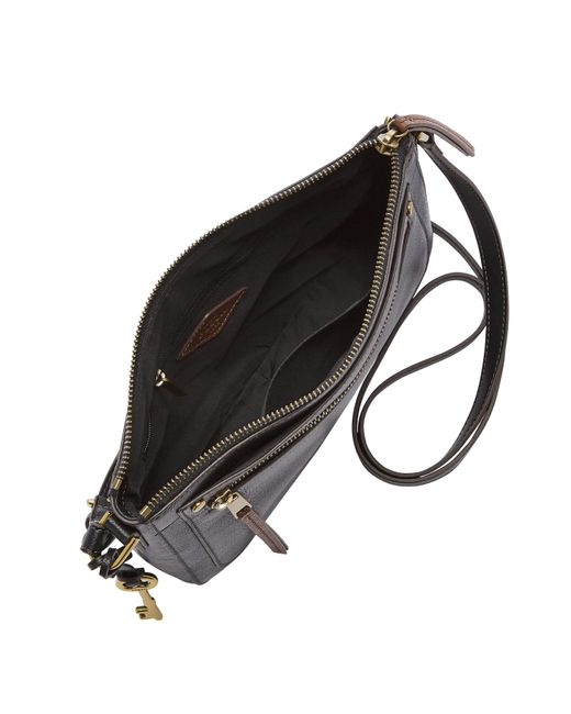 Fossil Farrah Leather Crossbody Bag in 