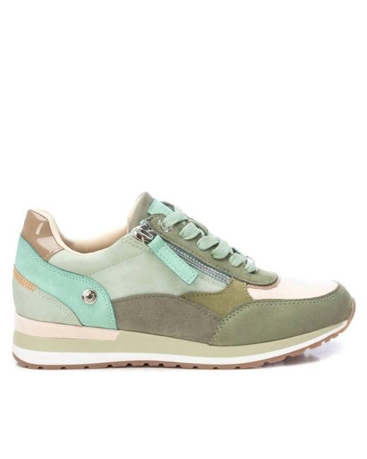 Xti Green Trainer Sneakers