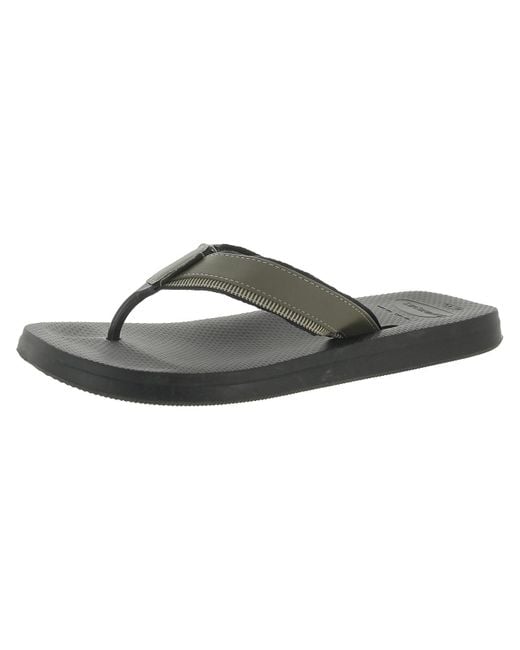 Havaianas Green Cushioned Footbed Man Made Thong Sandals for men