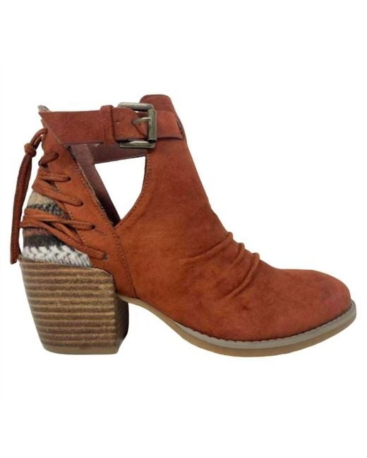 Very G Brown Zane Bootie