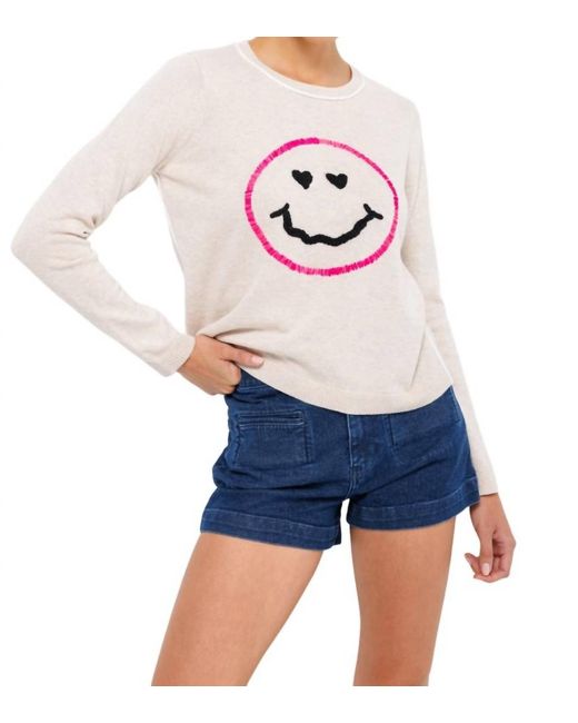 Lisa Todd Blue Happy Go Lucky Sweater