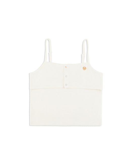 Sergio Tacchini White Edda Tank Top