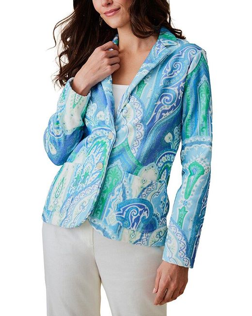 J.McLaughlin Blue Jada Jacket