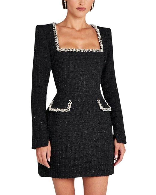 CHARLOTTE GREEN Black Mini Dress