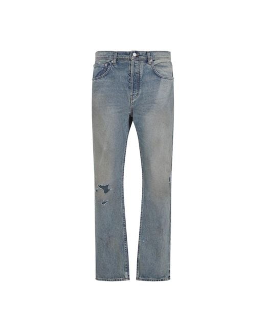 Enfants Riches Deprimes Blue Straight Leg Cotton Jeans for men
