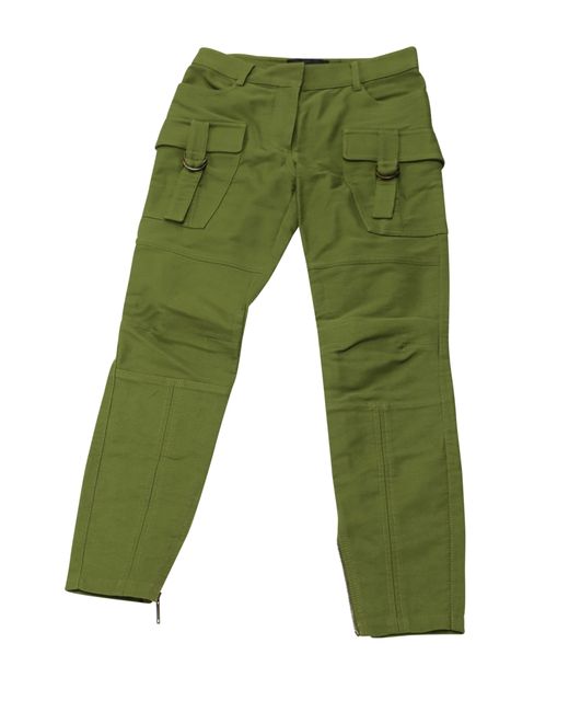Derek Lam Green Cargo Pants