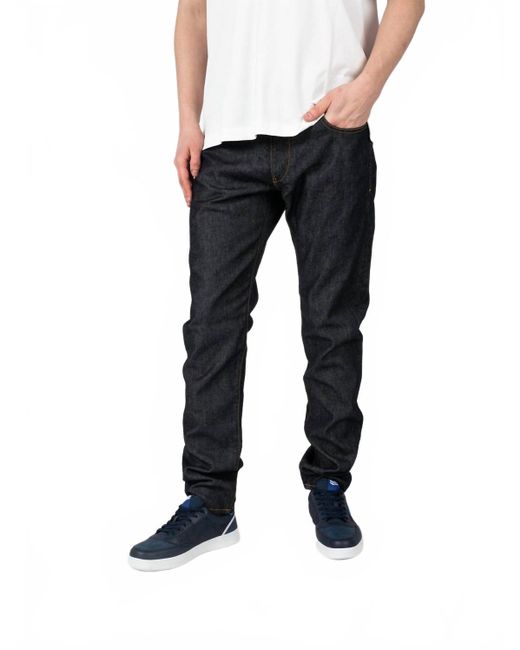DIESEL Black D-Strukt Denim Jeans for men