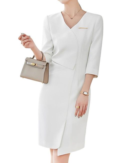 Tedora White Dress