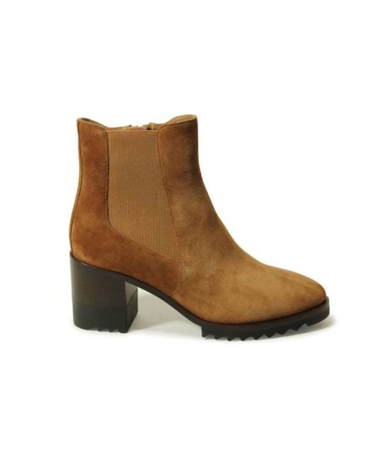 Vaneli Brown Holly Waterproof Suede Boot