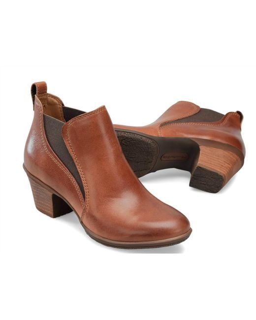 Comfortiva Brown Bailey Ankle Boot